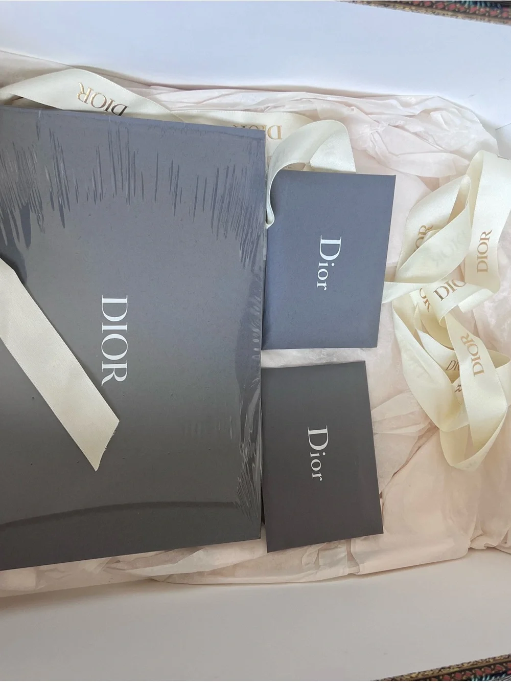 Nude/ Rose Lady Dior Patent Cannage Small - Picture 9 of 11